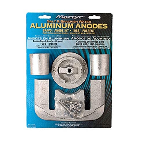 Martyr Anode Kits Bravo 1 and Bravo 3