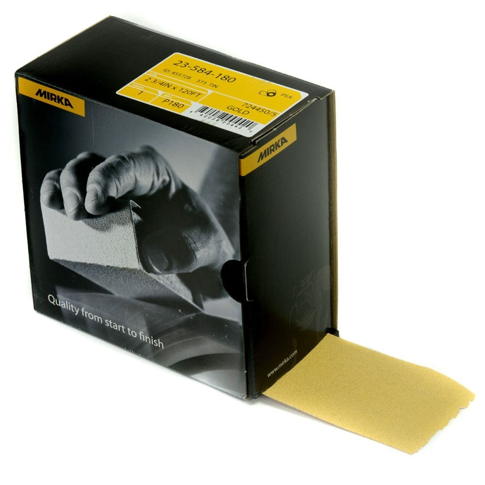 Mirka Gold 2-3/4" x 40 yard PSA Autokut Roll