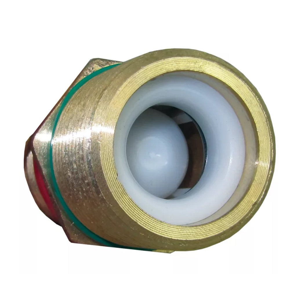 Groco Bronze Pipe Nipple Spring Check Valve