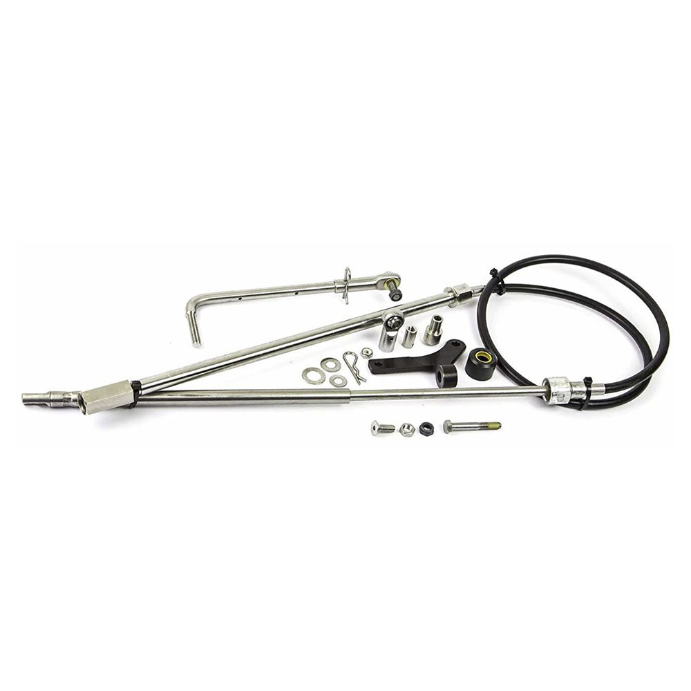 Stern Trolling Motor / Kicker Engine Steering Cable Tie Bar<br>