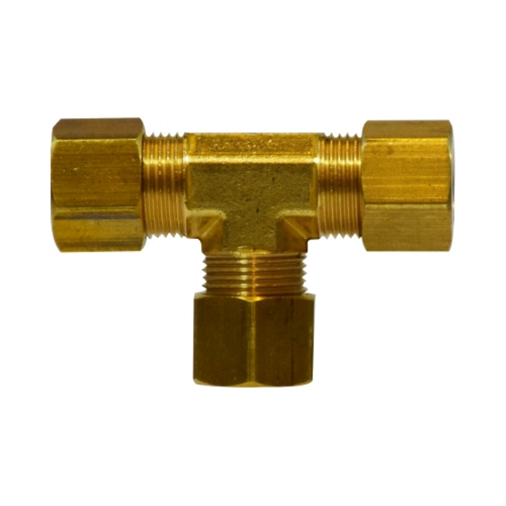 Midland Brass Compression Tee Fitting