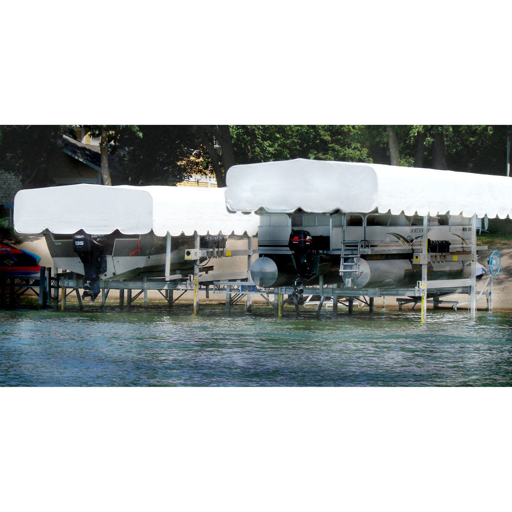 Covertuff Canopies for Floe Boat Lifts