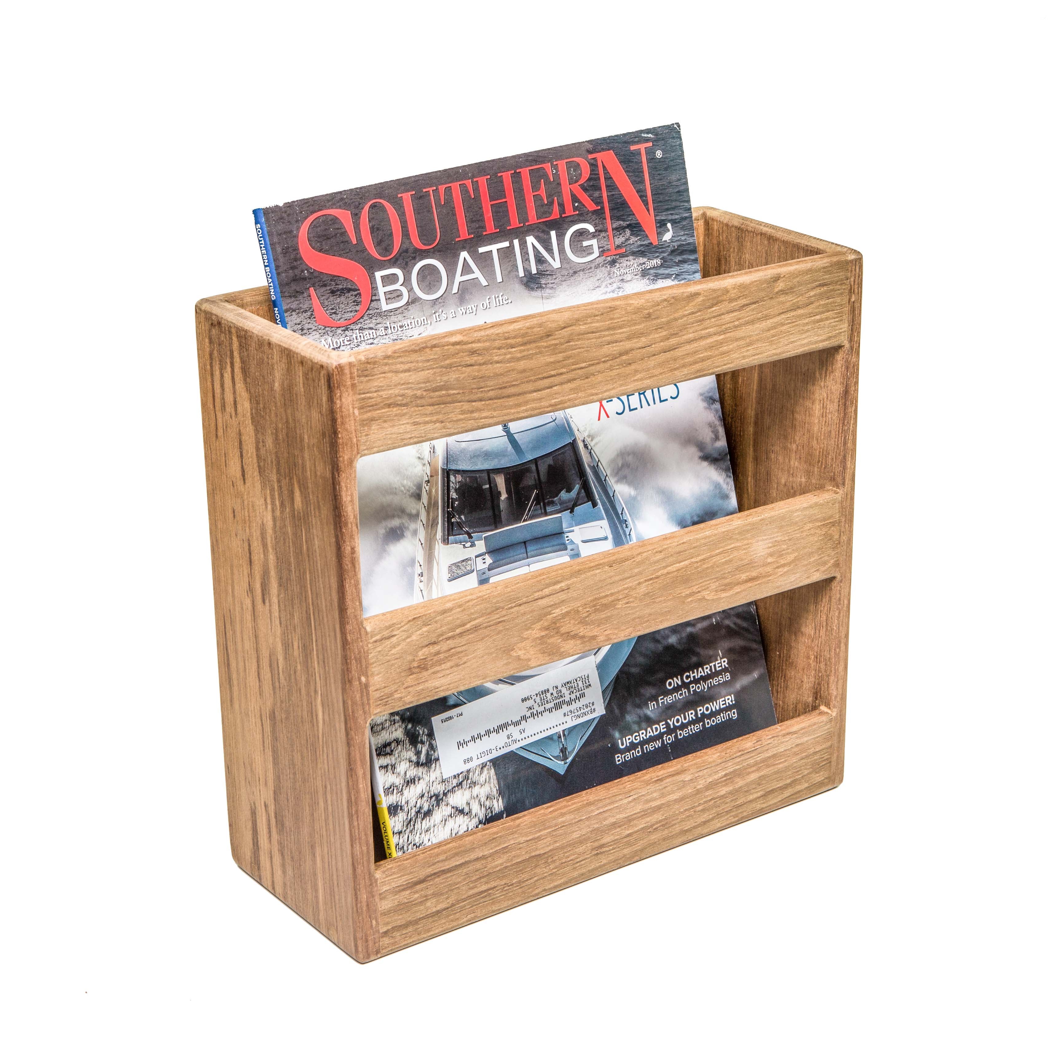 Whitecap Teak Magazine/Utility Rack