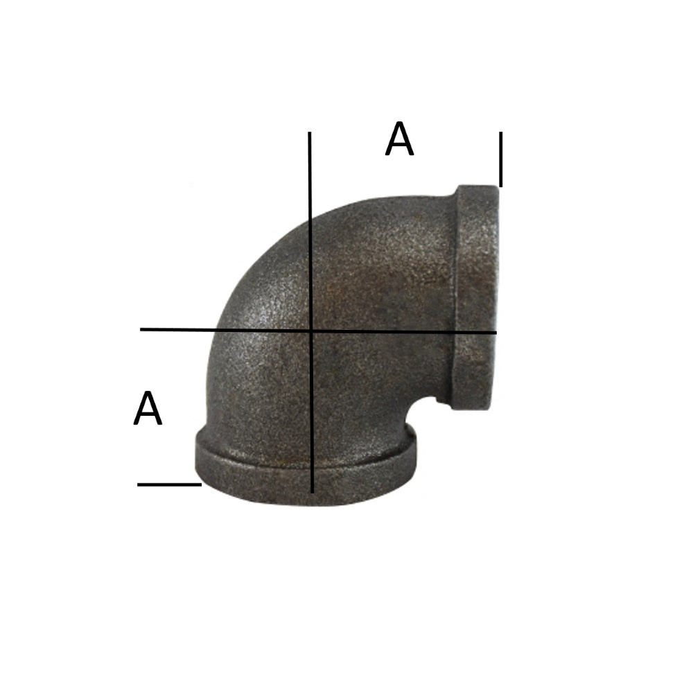 Midland Metals 90° Elbow Fittings