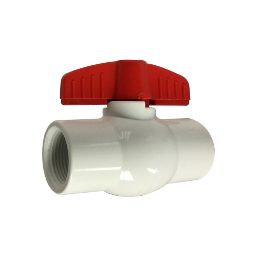 Midland Metals White PVC Ball Valves