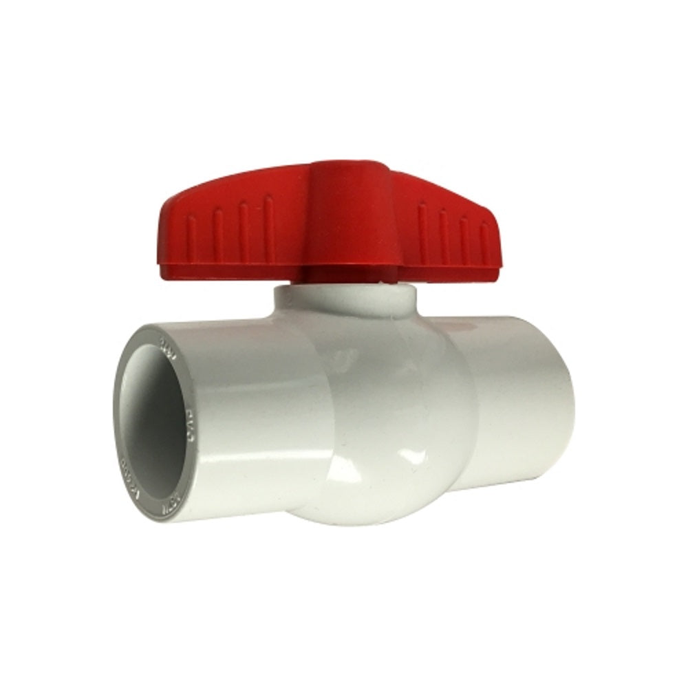 Midland Metals White PVC Ball Valves