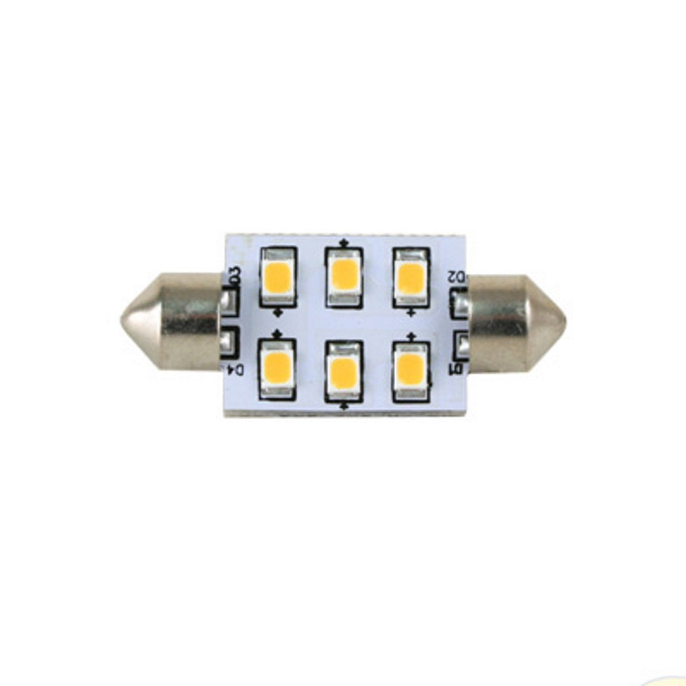 Scandvik Warm White Festoon Wafer Bulb