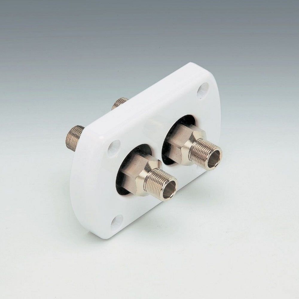 Uflex Bulkhead Kit for Dual Hose with Preassembled Fittings