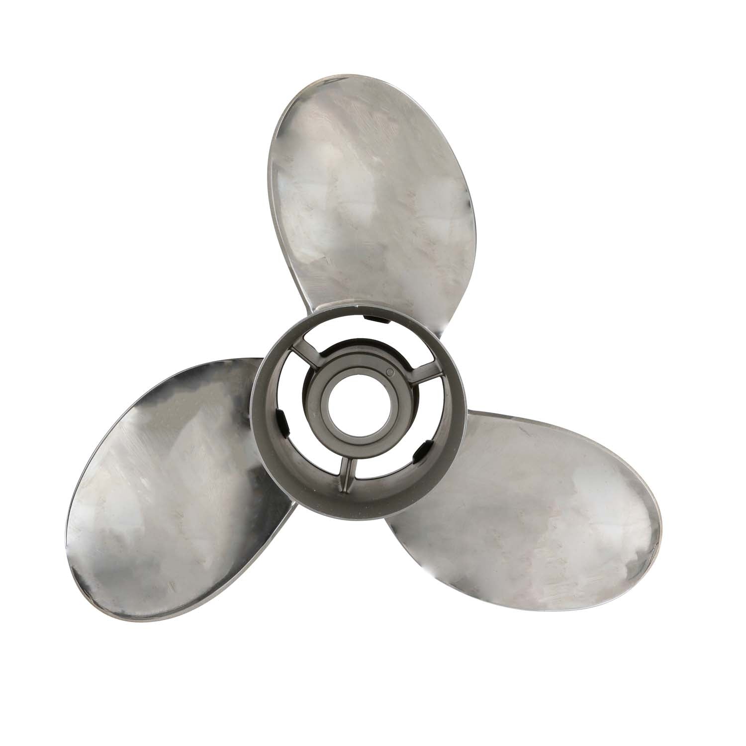 15-1/4" Diameter, 19" Pitch, LH, 3-Blade, Stainless Steel Propeller