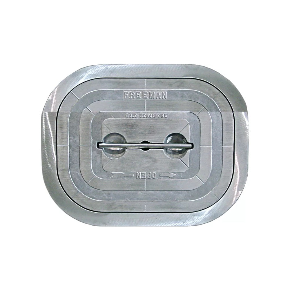 Freeman 2400 Series Cast Aluminum Hatches with Aluminum Rings