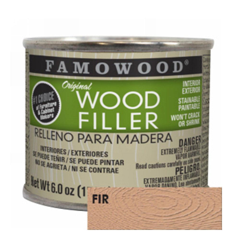 Famowood Wood Filler Solvent Based 6 oz<br>