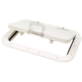 Handle Hatch 7" x 11", White