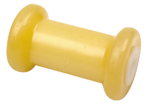 Spool Roller, Yellow, 4" Long x 5/8" Hole