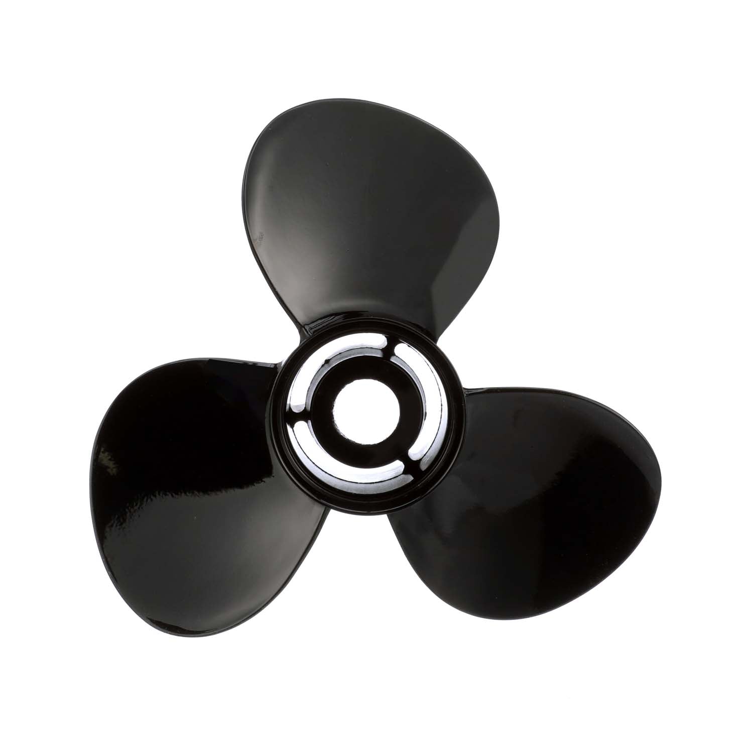 14" Dia. 9" Pitch, RH, 3-Blade, Aluminum Propeller, 15 Tooth Spline