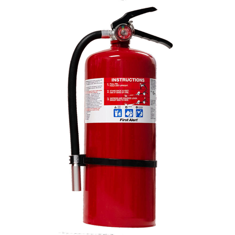 Pro 10 Dry Chemical Portable Fire Extinguisher, 10 lb.