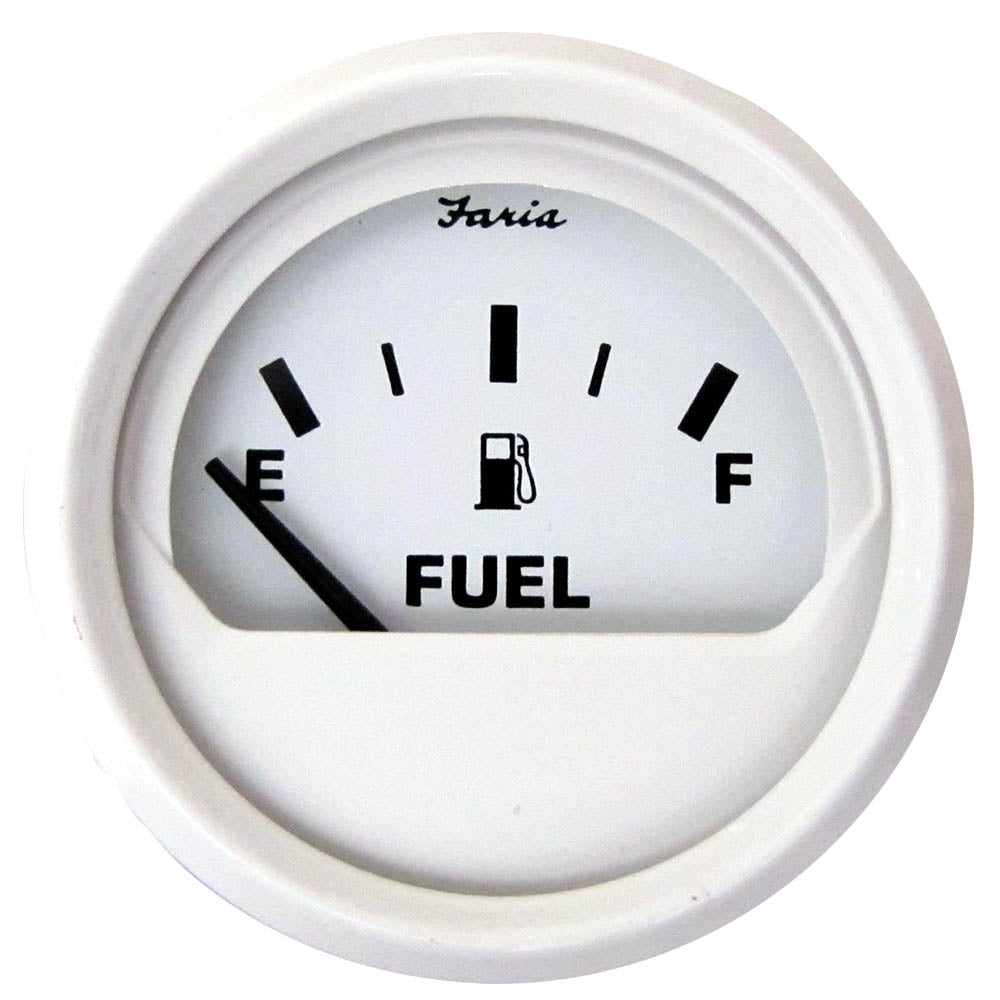 Faria Dress White Series Gauges