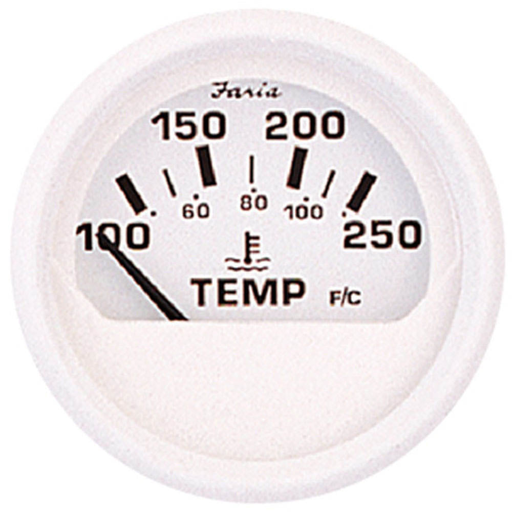 Faria Dress White Series Gauges