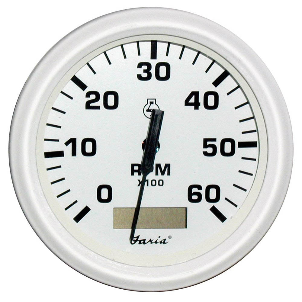 Faria Dress White Series Gauges