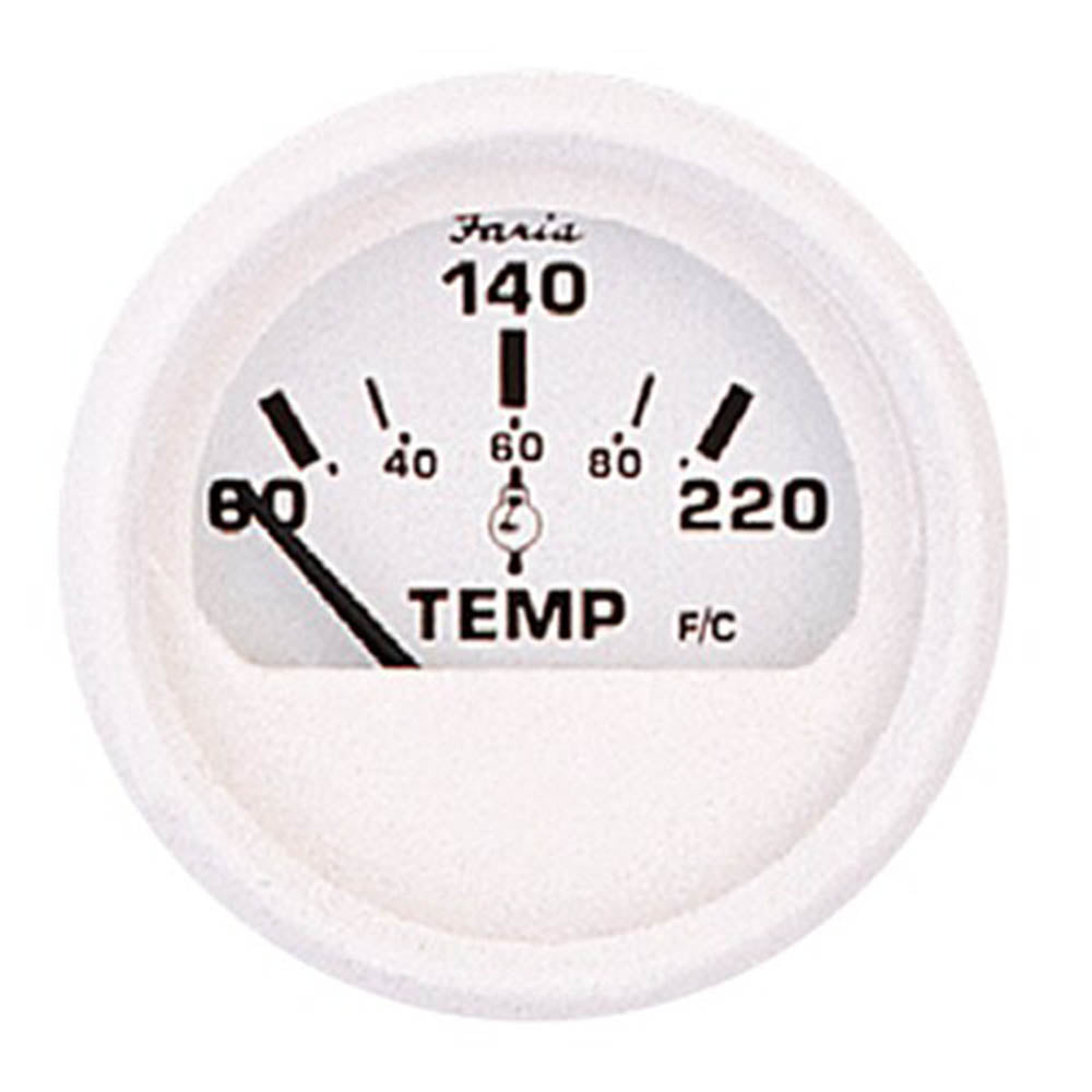 Faria Dress White Series Gauges