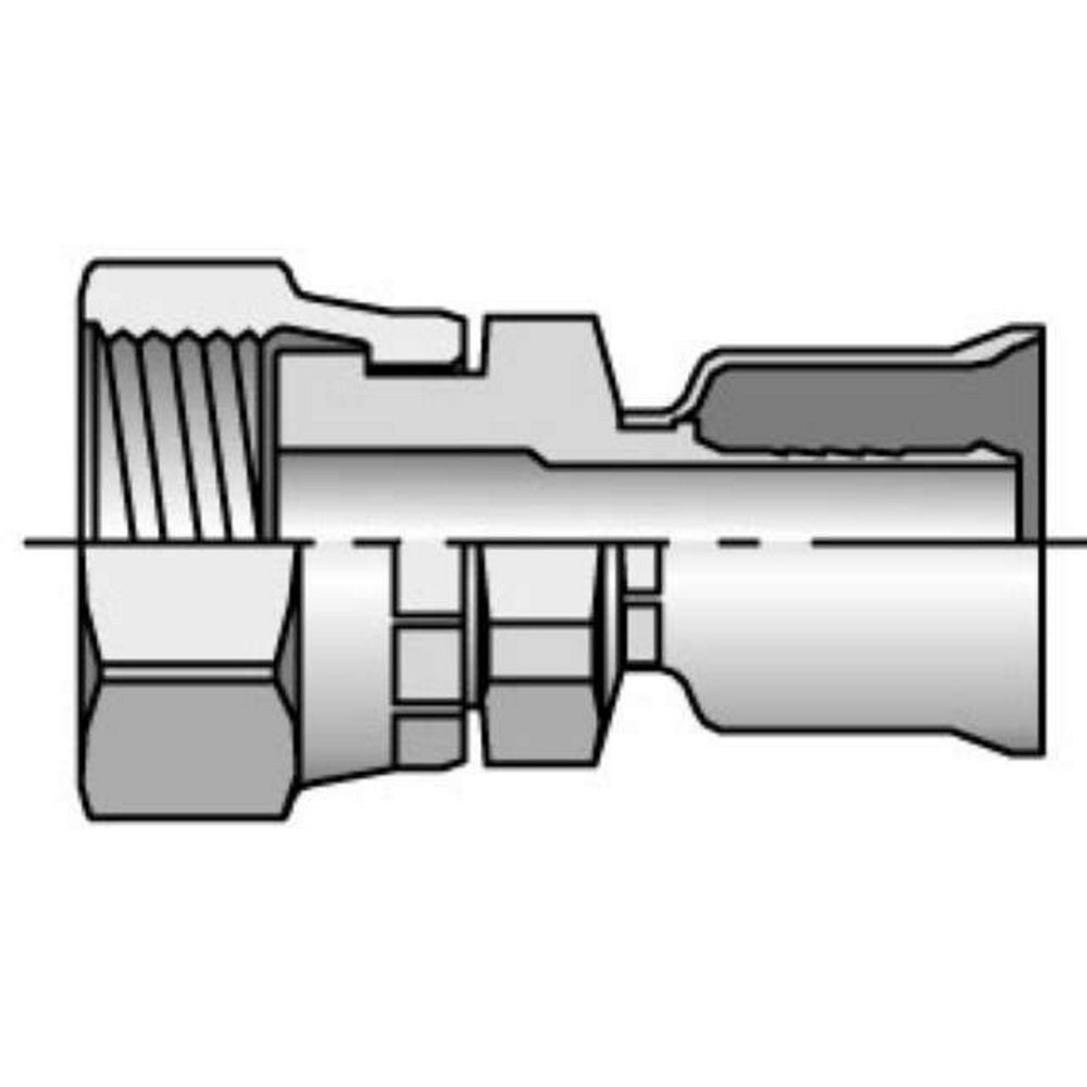 Parker 1JC26 Crimp Style Hydraulic Hose Fitting