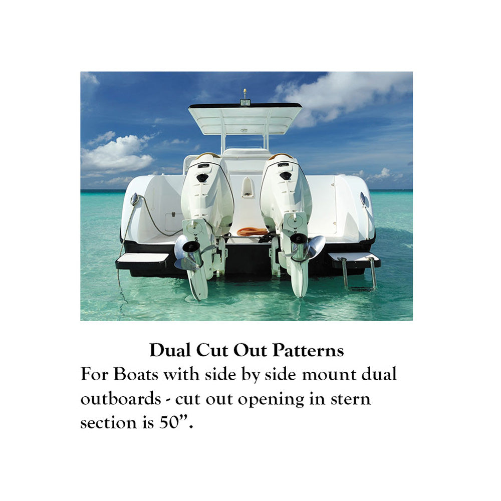 Taylor Made Semi-Custom T-Top Boat Covers