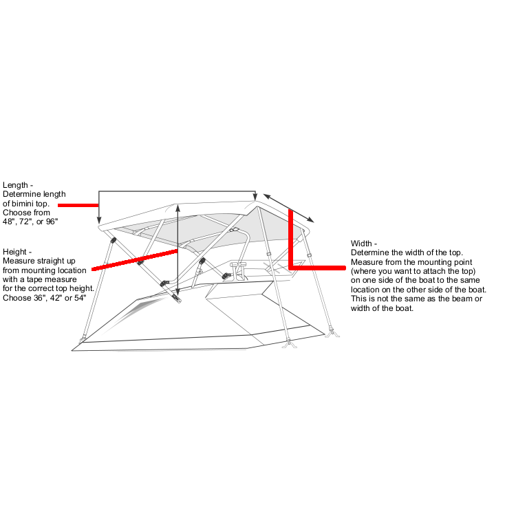 Taylor Made Mastercraft Bimini Top w/ Extended Pylon