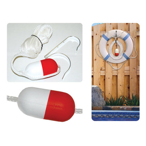 Taylor Made Ring Buoy Holder with Heaving Line