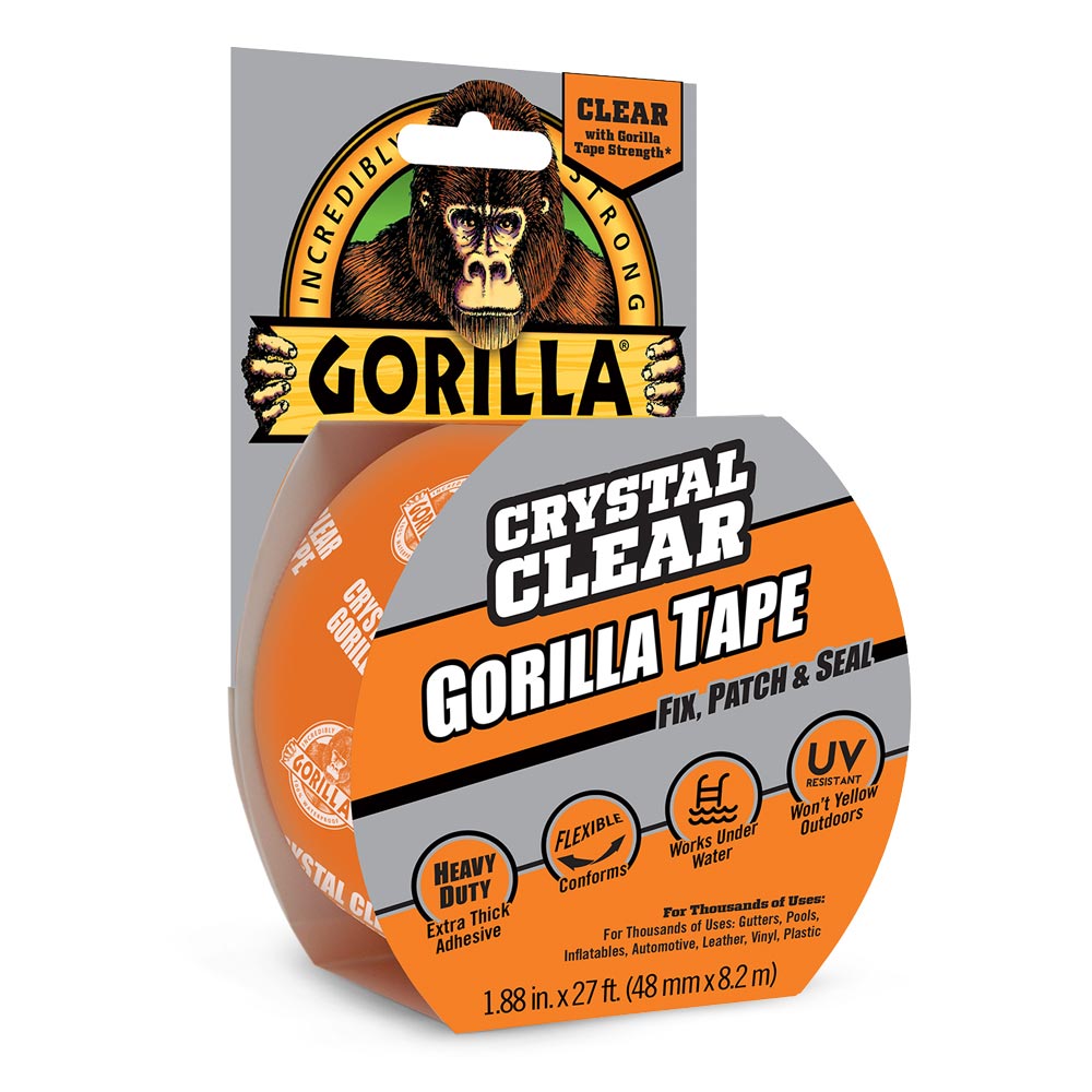 Gorilla Glue Crystal Clear Tape 9 YD