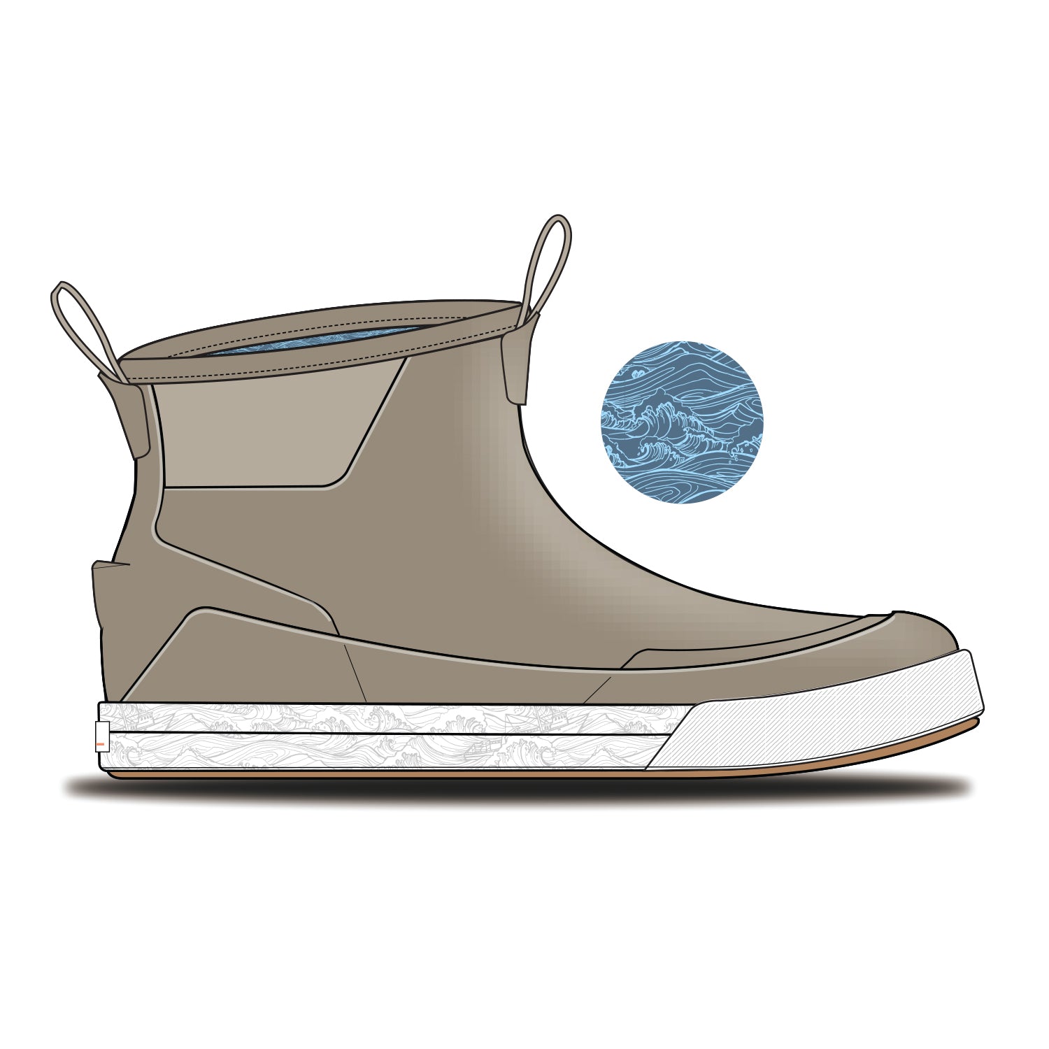 Grundens Women's Deck-Boss Ankle Boot