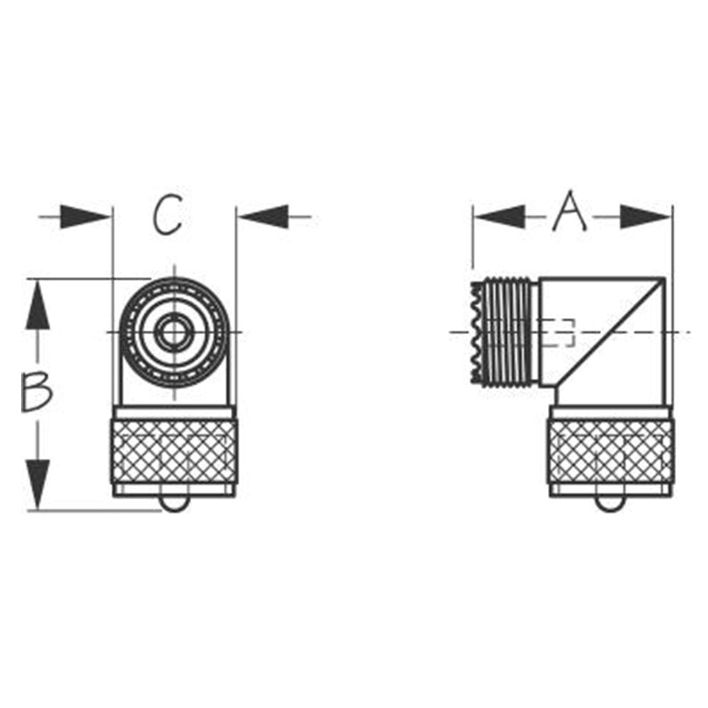 Sea-Dog, UHF Right Angle Cable Connector