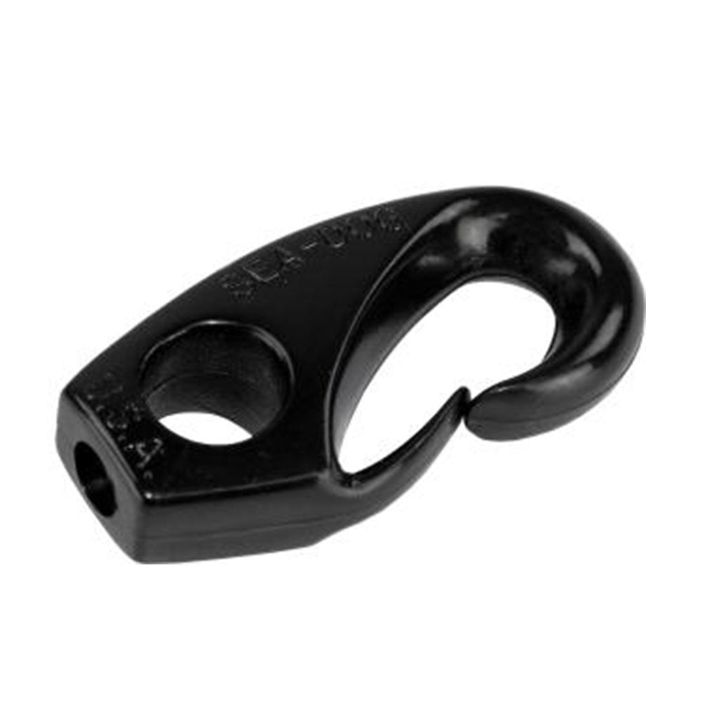 Sea-Dog, Bungee, Shock Cord Clips, Black, 3/8"