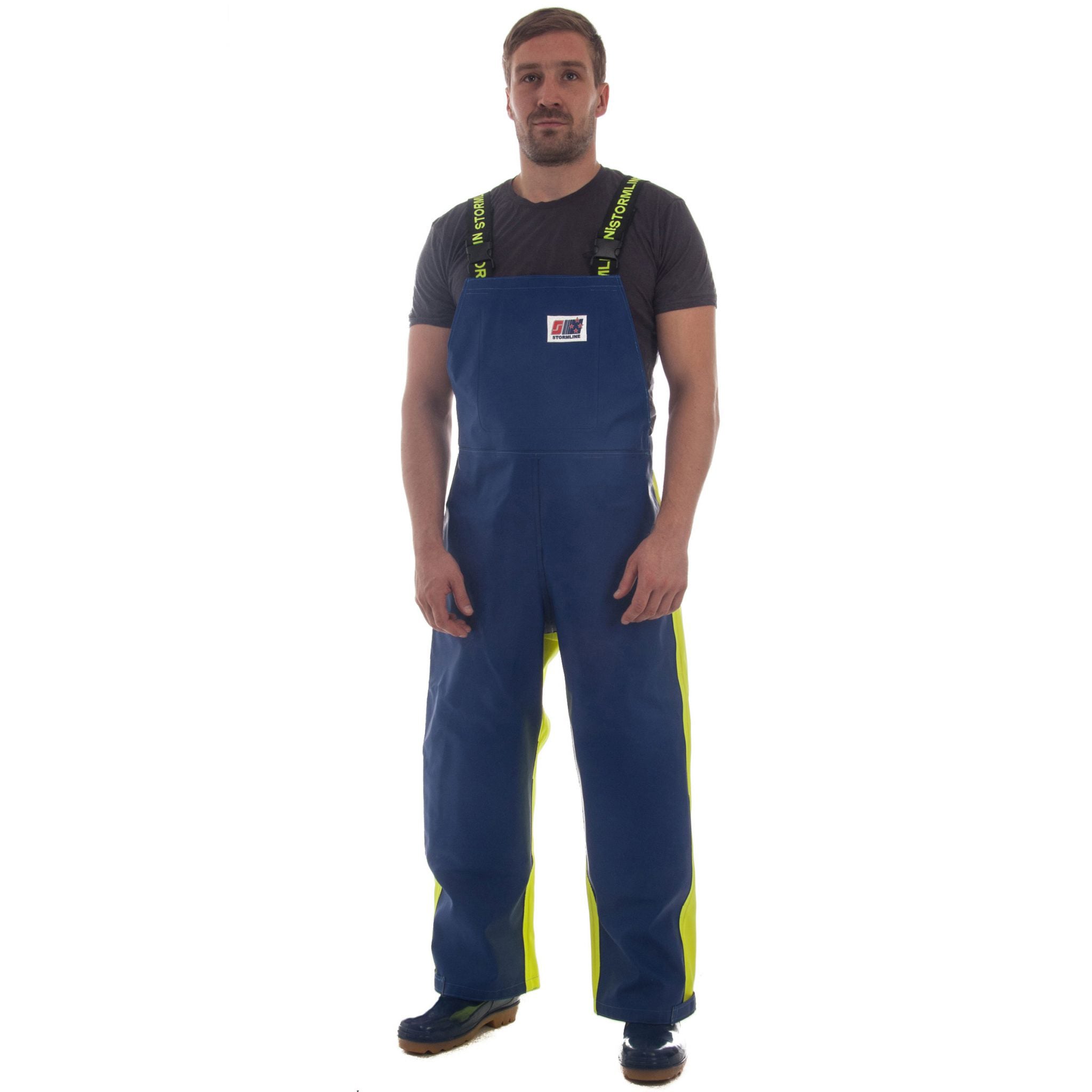 Crew 654 Foul Weather Heavy Duty Waterproof Fishing Bib and Brace Pants