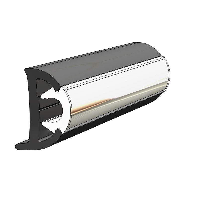 3/4" x 1/2" Flex Chrome Insert