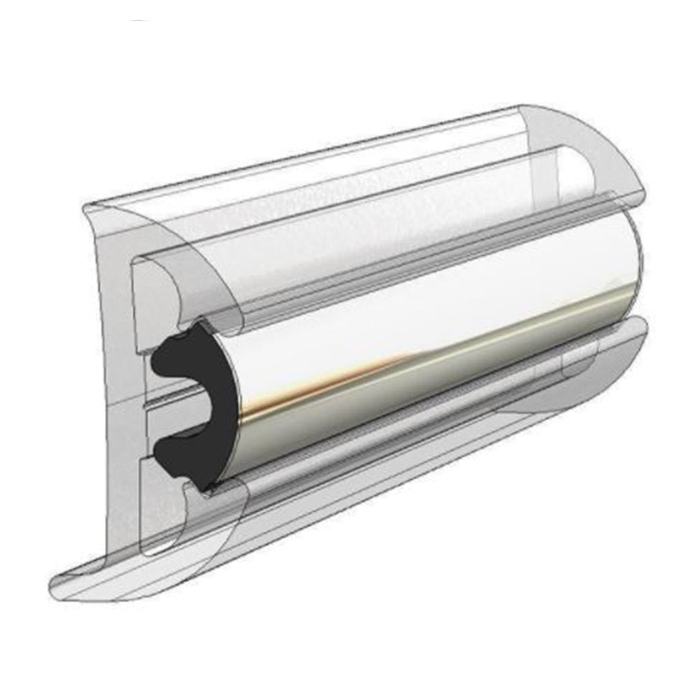 5/8" X 3/8" Flex Chrome Insert, 165 ft