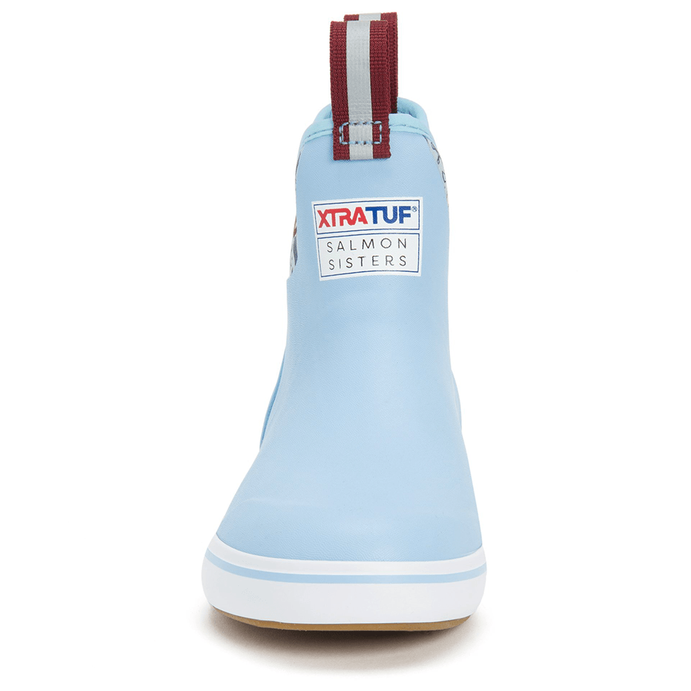 Xtratuf Women's 6" Boots W/ Salmon Sisters Mermaid Print