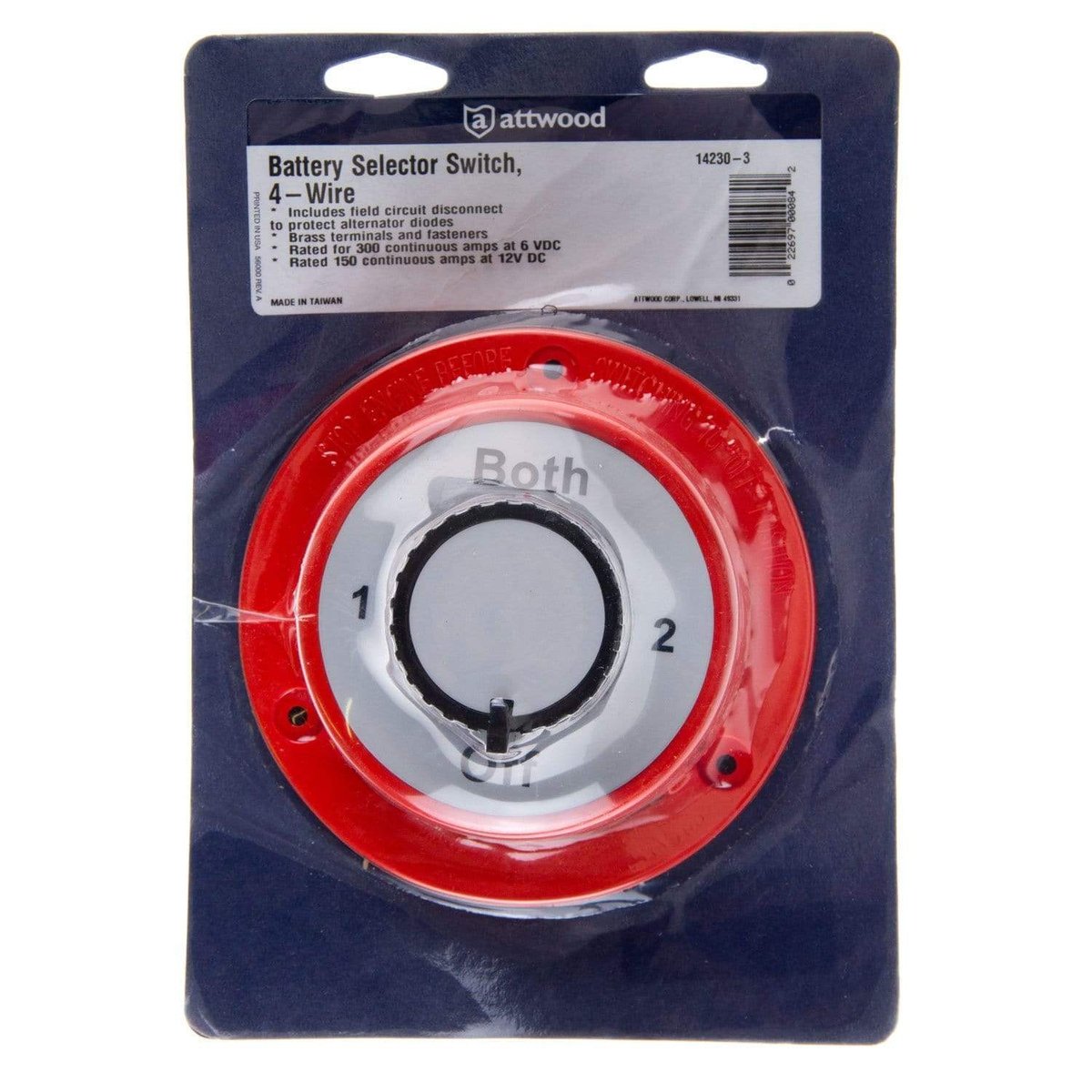 Attwood Battery Selector Switch 4 Way