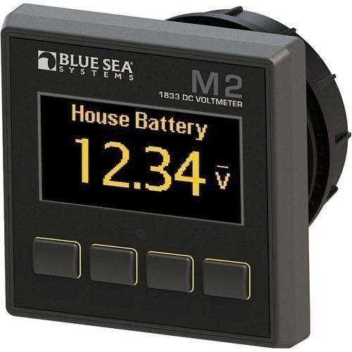Blue Sea M2 OLED Digital Meter, DC Voltmeter