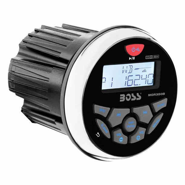 In-Dash Gauge Mech-Less MP3, WMA, FM/AM/Bluetooth Player, USB, AUX