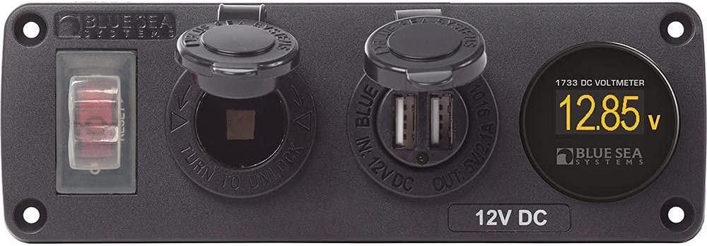 Water-Resistant USB Accessory Panel