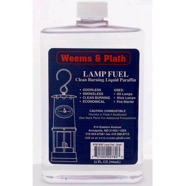 Weems and Plath Lamp Fuel 32 Oz.