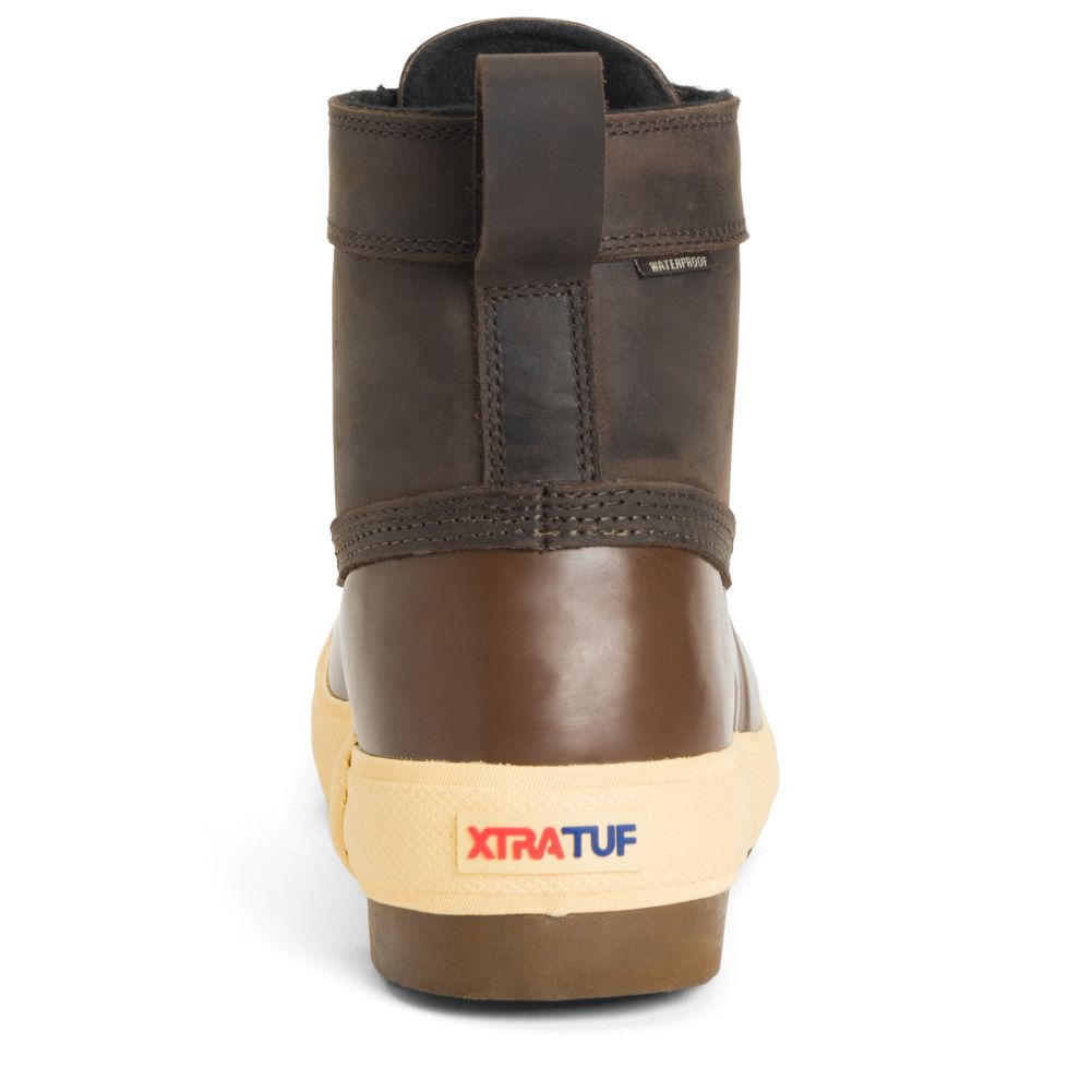 Open-Box XTRATUF Men's 6 In Legacy Lace Boot, 8