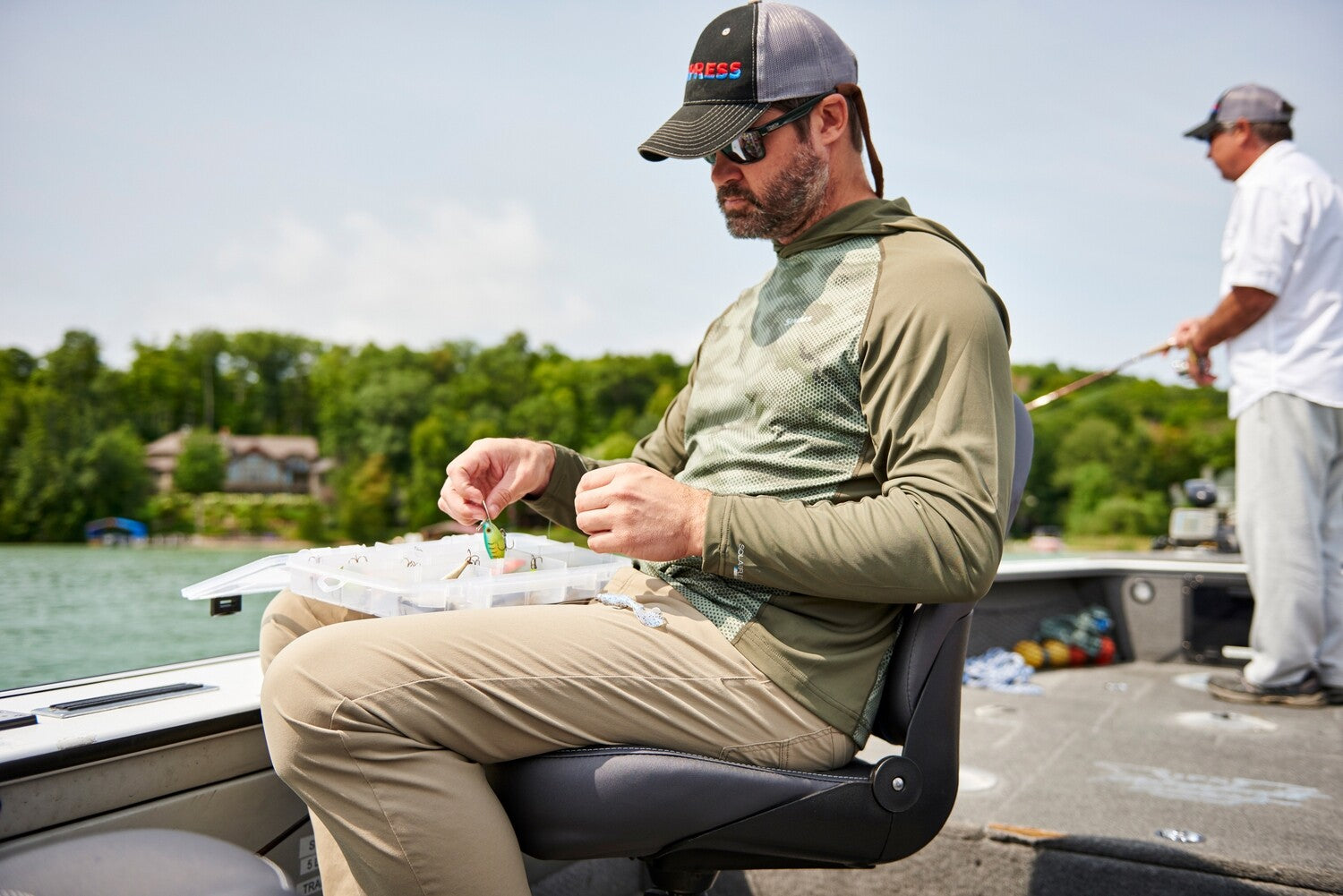 Tempress ProBax Orthopedic Boat Seat, Black / Gray / Carbon