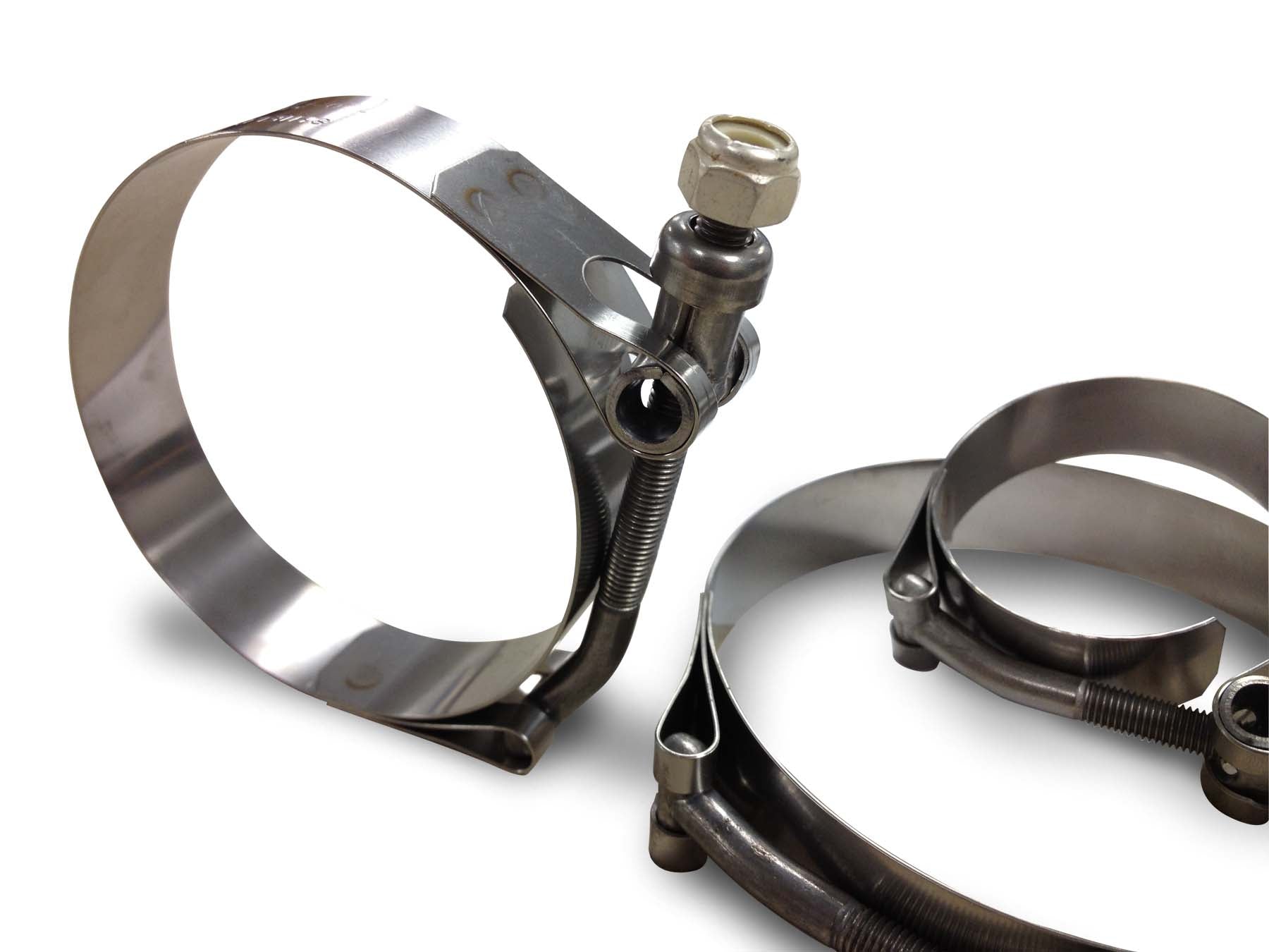 Exhaust Hose T Bolt Band Clamp, 3.10-3.76"