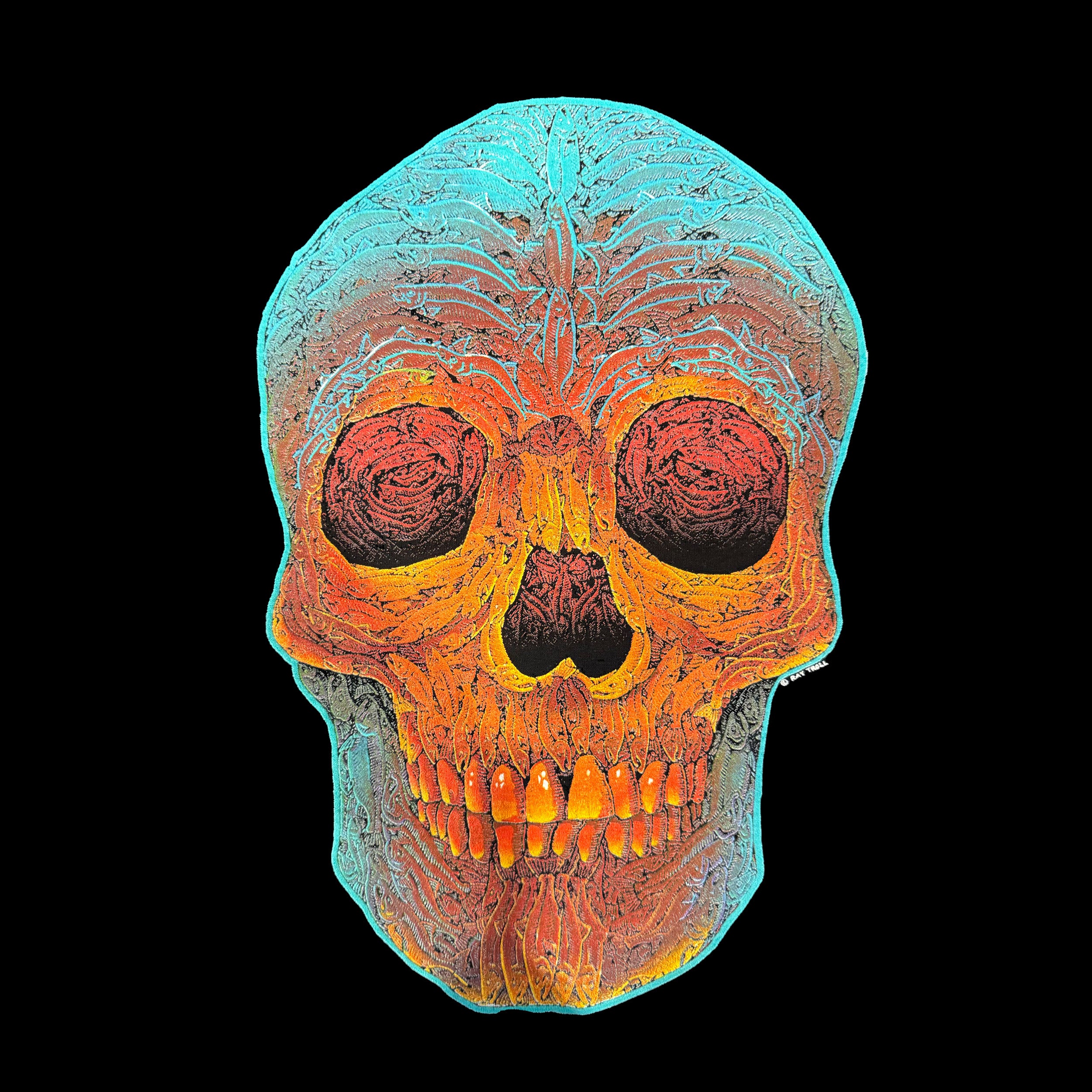 Ray Troll Salmon Skull T-Shirt