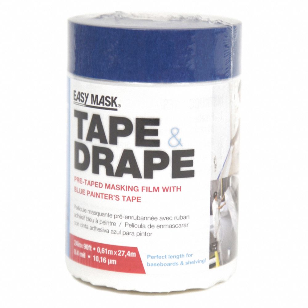 Trimaco, Tape & Drape, with 14-day Tape, 2' x 91'