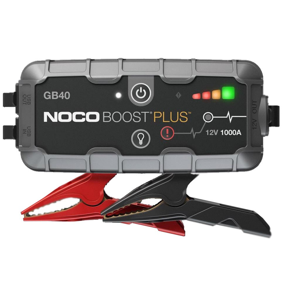 Noco Boost Sport - Lithium Starter for Gasoline Engines (12V), Ultra Safe, 1000 AMPs, Black
