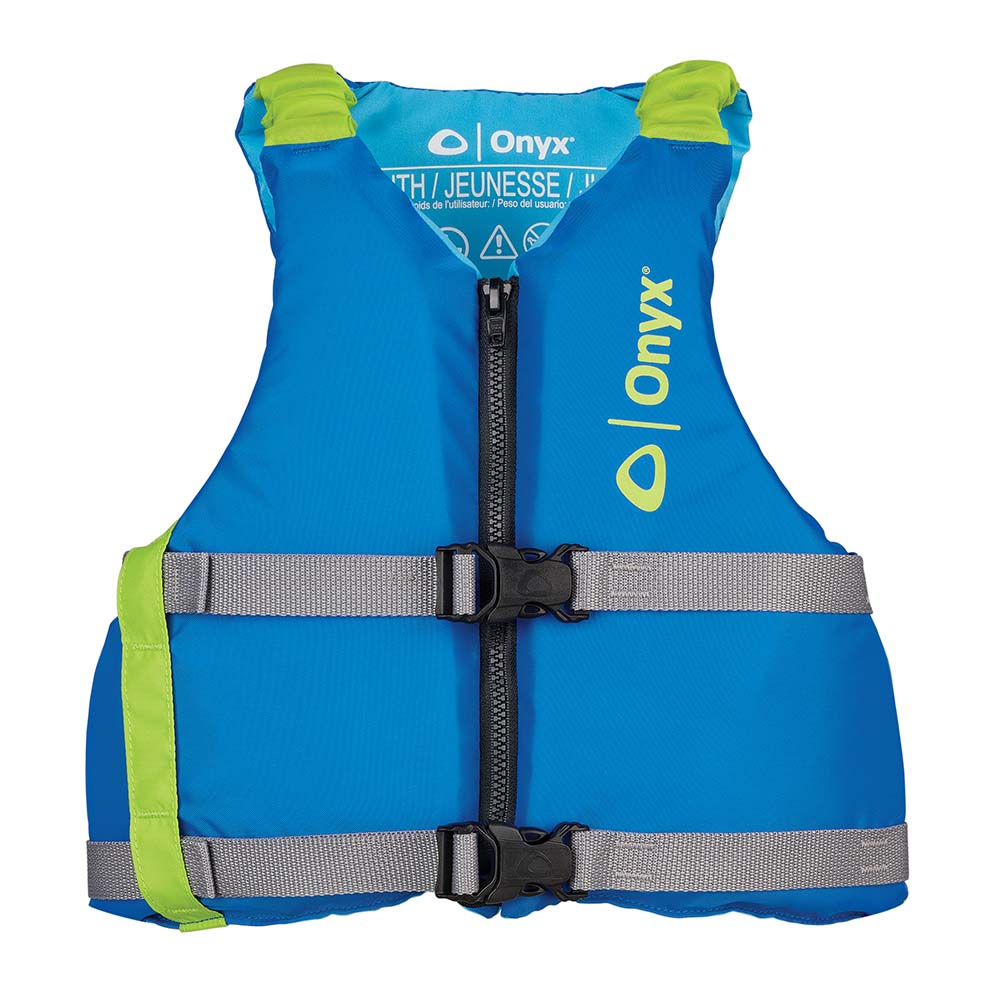 Onyx Youth Paddle Life Vest Blue