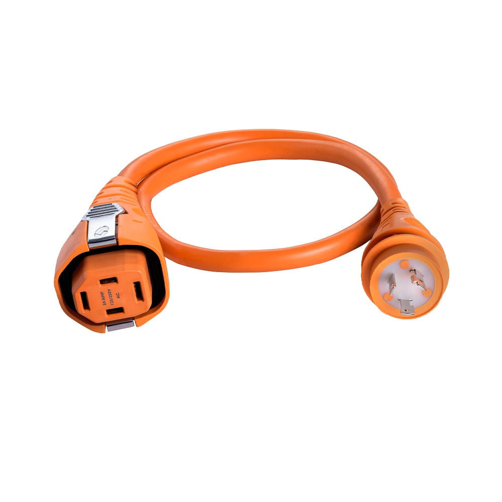 SmartPlug Pigtail, 50A SmartPlug Female/30A Twist-Type Male, 4'