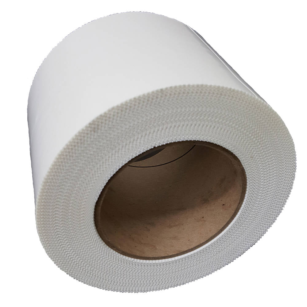 Heat Shrink Tape, 7.5mil, 4" x 180', White, Pinked Edges