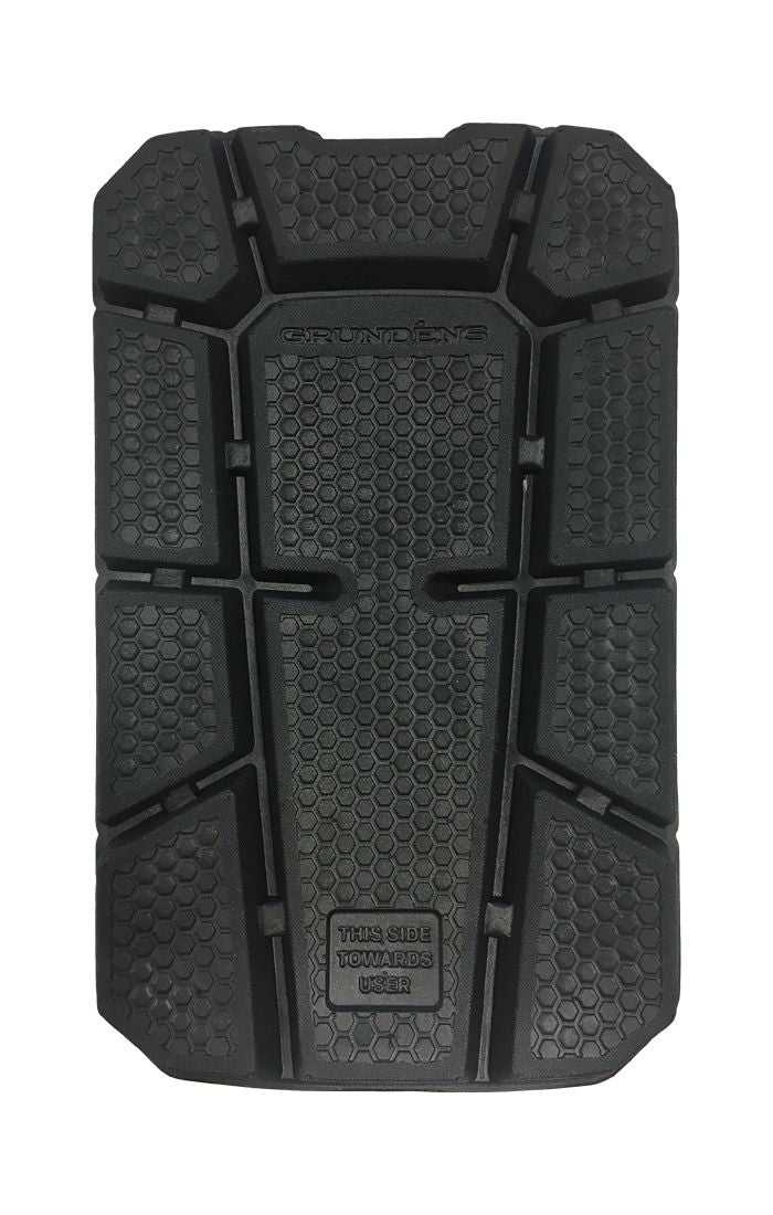 Grundens Knee Pad, One Size, Black, Each